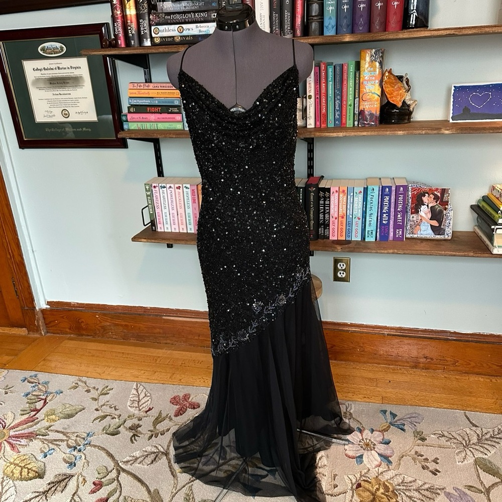 XSCAPE Black Dress